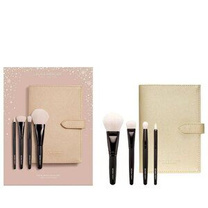 NEW Laura Mercier 5-Pc. Travel Brush Set Collection - Beige